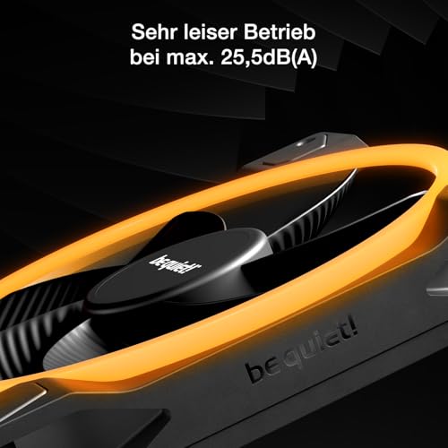be quiet! Light Wings 140mm ARGB PWM Reverse Black Gaming PC Gehäuse Lüfter – Ansicht 6