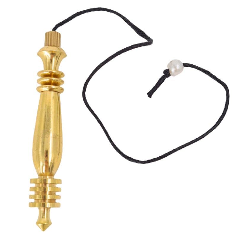 Pendolo Iko (Karnak Osiride e ISIS 4 Batterie) Bronzo con Testimone Radiestesia Spirituale Lettura