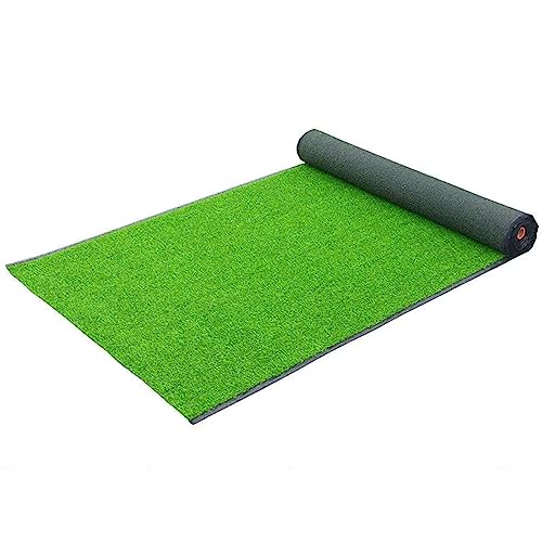 Césped de césped artificial sintético, césped de césped sintético de alta densidad de 3 cm de espesor, alfombra de césped artificial para interiores y exteriores, alfombra de boda de césped