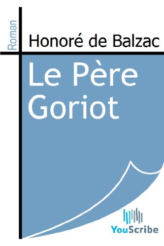 Le Père Goriot livre En ligne