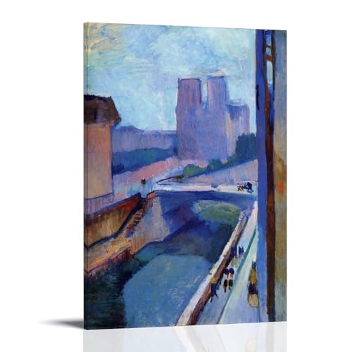 Matisse peinture célèbre Notre-Dame toile pour habiller un mur vide