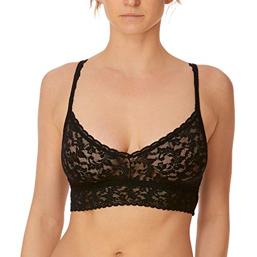 Bralette rétro col en V Hanky Panky pour femme sans armatures maintien doux