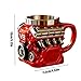 Imagen de Siuwddee Taza De Café Con Motor V8