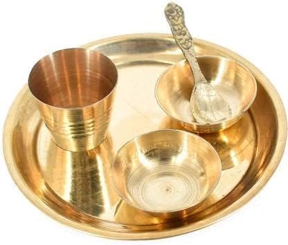 Laddu Gopal Ji Bhog thali for laddu Gopal/kanha/for God/Deva bhog .(Small)