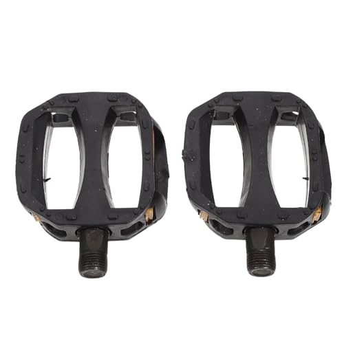 LAPYAPPE Pedales y Transmisión de Bicicleta para Antideslizantes de Plástico Negro Fácil Desmontaje para Bicicletas Infantiles y