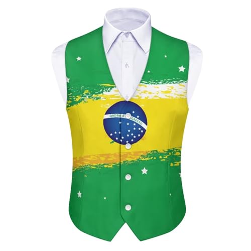 Mens Suit Vest Business Formal Dress Vests with Buttons V-Neck Wedding Tuxedo Party Waistcoat4