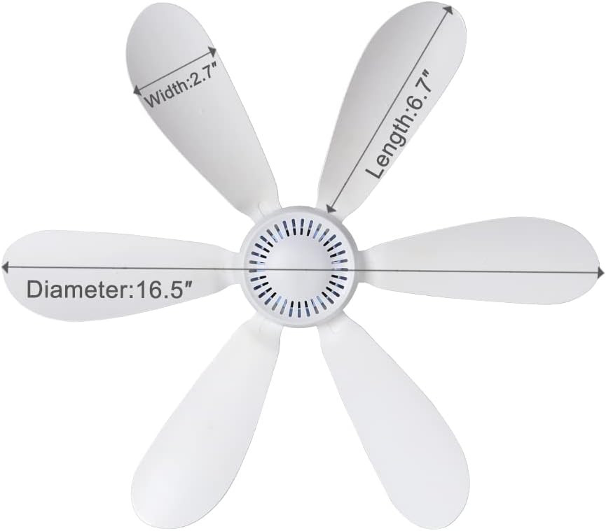 USB Mini Small Ceiling Fan quiet Camping Optional Emergency Portable Outdoor Hanging Gazebo Canopy Dorm Fans Silent For Grow Tent,Hiking,Outages Speed Home Room Battery operated,Power Bank powered