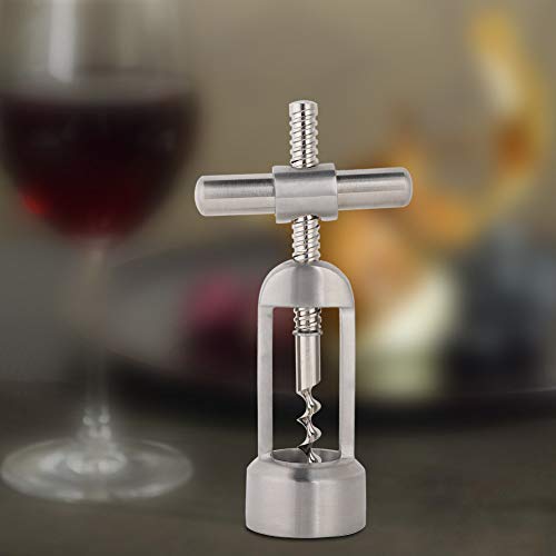 Fiyo Wine Bottle Opener, Super Thick 304 Stainless Steel Premium Wing Corkscrew Wine Bottle Opener Manual Multiunctional Cork Screw With Multifunctional For Waiter & Bartender Bar #TOP4