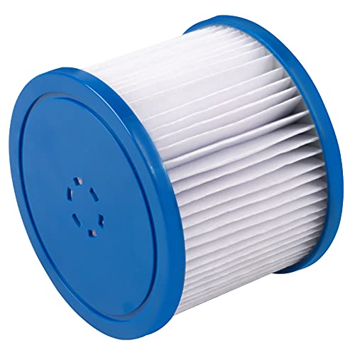 Aquaspa Easy Set Pool Spa Hot Tub Filter Replacement Cartridges For Type Pm_Spa-P154_Grey/Black/White/Wine, Fold White Filter Paper For Many Massage Pool Models(4 Pc) (Pm_Pg02000000084_Blue) #TOP1