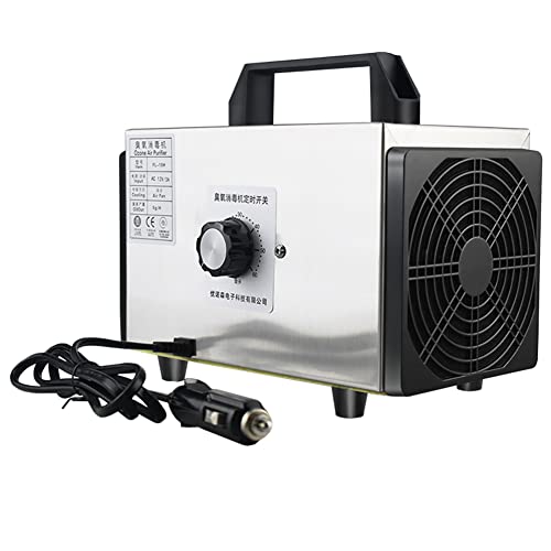 Purificador de aire generador de ozono para el hogar y el coche, salida de 10000 mg/h con cable de encendedor, elimina olores en garajes, hoteles, cocinas y zonas de mascotas