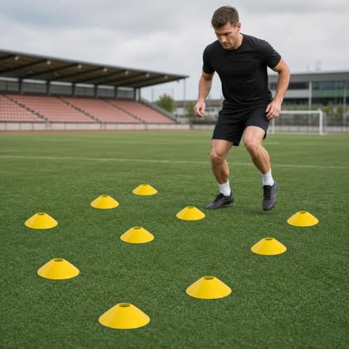 Set entrenamiento fútbol para practicar ejercicios en el jardín o parque 6