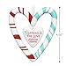Hallmark Keepsake Christmas Ornament 2024, Hallmark Channel Spread the Love, Porcelain, Family Gifts