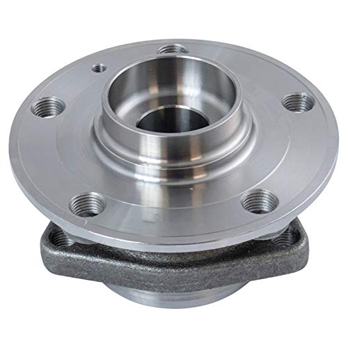 Image of TRQ 2 Piece Front Rear Wheel Bearing & Hub Assembly Set with ABS Sensor Compatible with 2015-2020 Audi A3 A3 Quattro 2017-2018 A3 Sportback e-tron 2019-2023 Q3 2022-2023 RS3 S3 2016-2023 TT Quattro 2
