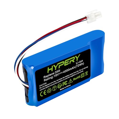 18V 4000mAh Ersatz Li-ion Akku Kompatibel mit Yard Force Amiro 350 350i 400 400i Compact 280R 400Ri Rasenmäher Rasenroboter
