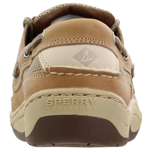Sperry Men's, Tarpon 2-Eye Boat Shoes Linen 9 W Tan/Beige3