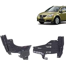Front Engine Splash Shield Under Cover LH & RH Side Compatible with Suzuki SX4 2007-2009 | Direct Replacement | 7239080J00 7239280J00 | SZ1228107 SZ1228108