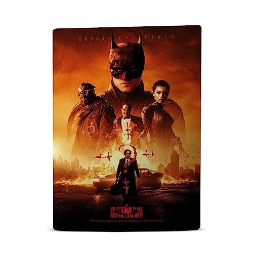 Skin PS5 Batman Autocollant Vinyle Plaque Frontale Console