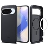 Spigen 【Made for Google 公式認定】 Pixel 10 / 10 Pro ケース ナノポップ・マグフィット (ブラック・セサミ)