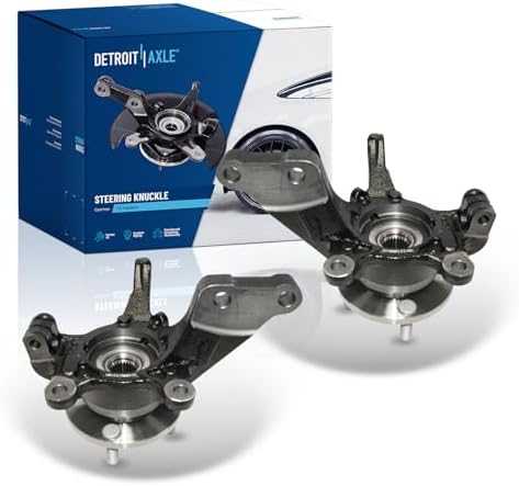 Front Wheel Hub & Bearing Assembly Pair For Nissan Versa / Versa Note (2012-2019)
