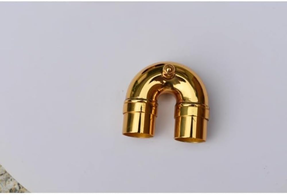 Trumpet Valve Elbow Replacement Part Brass Instrument Repair, Piston Valve Elbow Connector: Small Bend Tubing - Precision Fit Component | Valve Airflow Path Repair (5 Pcs)