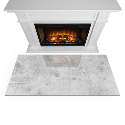Vidrio templado para chimenea de 120x60 cm placa rectangular protectora contra calor 4