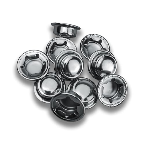 COLOFULWAY 10 Pcs Boat Trailer Roller Shaft End Cap (OD 5/8)