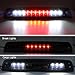 Youxmoto LED 3rd Brake Light Fit for 1994-2001 Dodge Ram Third Brake Light Waterproof High Mount Stop Light 55077263AB (Black Housing & Smoke Lens)