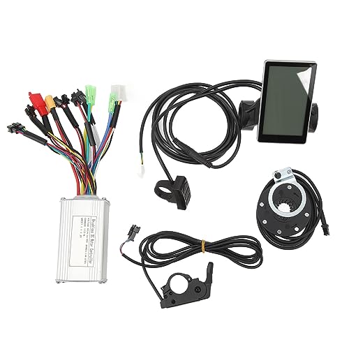 PODSJD Kit de conversión Bicicleta eléctrica 1000W 48V 26 Pulgadas - Motor eléctrico y Controlador con Pantalla LCD, Sensor y Acelerador para e - Bike DIY y conversión Completa