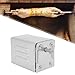 Grill Rotisserie Motor, 15W 110V Electric BBQ Rotisserie Motor with 90LB/40KG Rated Load, Silver Electric Roaster Barbecue Motor for Pig, Goat, Chicken Rotisserie Roaster