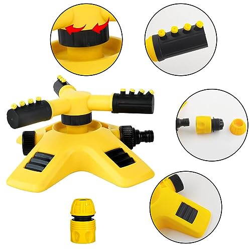 Wasserspielzeug Kinder Outdoor Sprinkler - Wasserblume Twister Splash Wasserfontäne Rasensprenger für Junge und Mädchen 3-8 Jahre