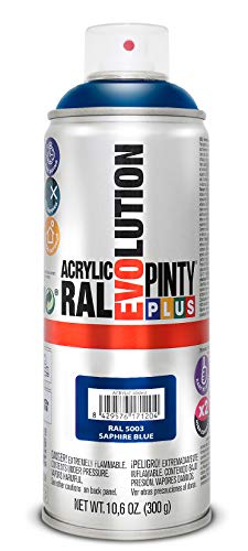 Pinty 612 Bombe 400 ml Bleu RAL 5003 Brillant Cover