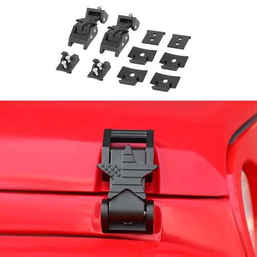 Jeep JK/JL/Gladiator Hood Latches