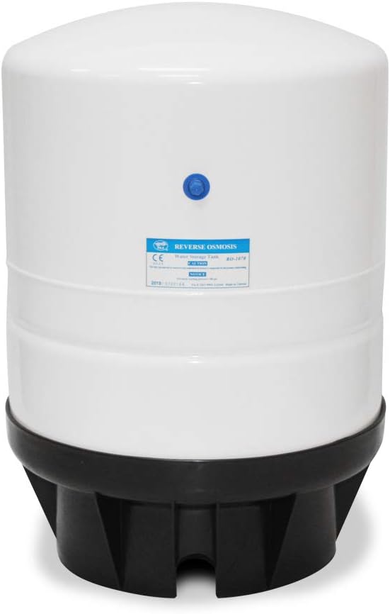PAE (RO-1070) 14.0 Gallon Metal Storage Tank 1/4 NPT; White