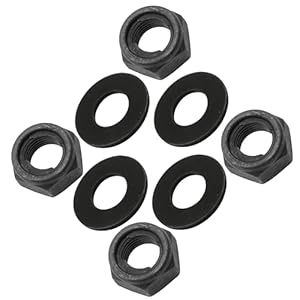 Caltric Wheel Nut And Washer Compatible With Yamaha Front/Rear Banshee 350 Yfz350 1995-2006 / Banshee 350 Yfz350Le Limited Edition 2004 7 41lt71hm9dl. sl500 . ss300