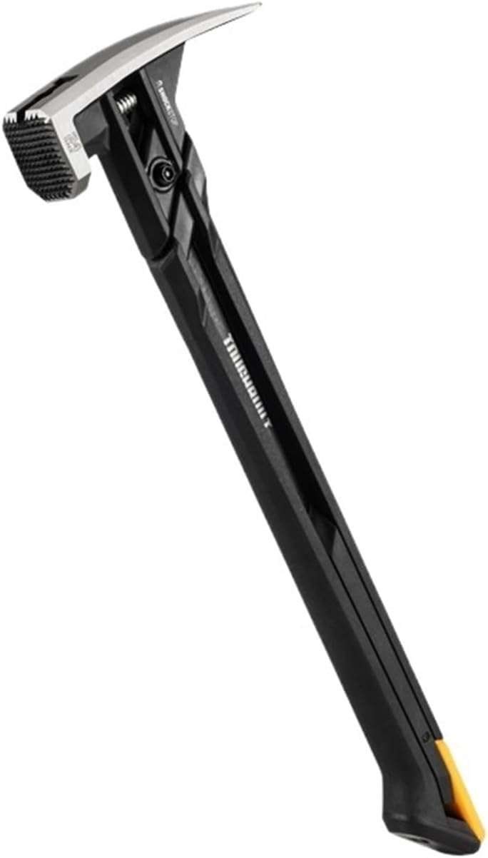 Claw Hammer with Milled Face Steel Rip Multifunctional Construction Hand Tool(Color 2)