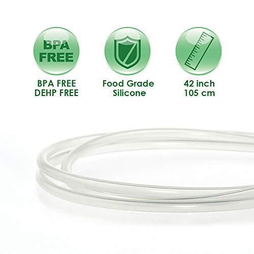 Tubería compatible para extractor Ameda MYA miniatura 2