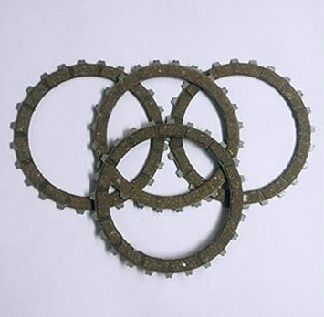 YASH Clutch Plate for (Honda LIVO) Set of 4
