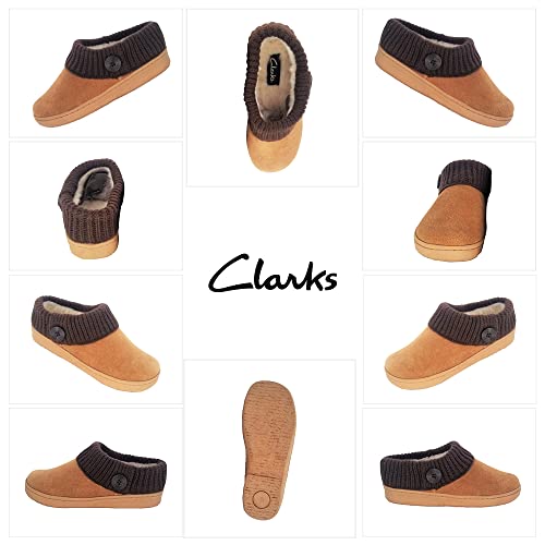 Image of Clarks Women's Knit Scuff Slippers