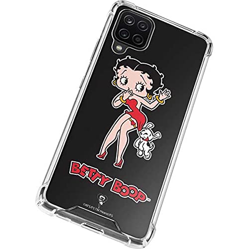 Skinit Clear Phone Case Compatible With Samsung Galaxy A12 - Officially Licensed Betty Boop Betty Boop & Puppy Design #TOP1