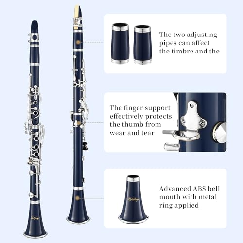 Lesage CLA-BU Bb Clarinet For Students B Flat Clarinet Instrument Beginner thumb #1
