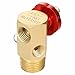 Hromee Air Tank Manifold Tool with Fill Port, Aluminum Shut Off Safety Valve and Relief Bypass 1/2