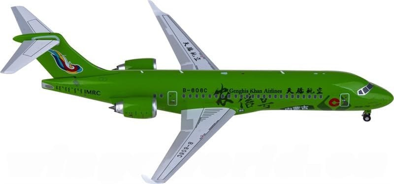 FloZ for NG Models for Genghis Khan Airlines for COMAC ARJ21-700 B-606C 1:200 Airplane Pre-Built Model