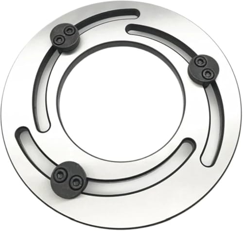 Mandrin à trois mors hydraulique 15 pouces avec anneau en B et mâchoires réglables