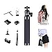 Smatree SQ2 Telescoping Selfie Stick with Tripod Compatible for G*Pro 13/12/11/10/9/8/7/6/5/4/3+/3/Session/G*pro (2018), Insta360, DJI OSMO Action 4/3/2, Ricoh Theta S/V, Compact Camera and Cell Phone