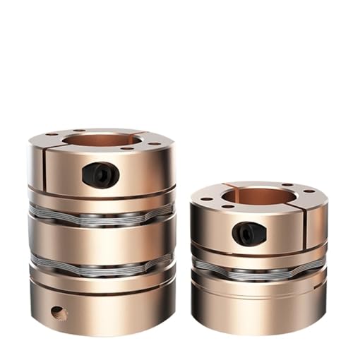 JMORCO Coupleur d'arbre Moteur Flexible LDG D65L58/L78, diaphragme de couplage en Aluminium, Accessoires de Cardan, connecteur for imprimante 3D(LDG2-B-D65L78-26X26)