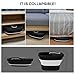 HOSPAN Collapsible Foot Spa Electric Rotary Massage, Foot Bath with Heat, Bubble, Remote, and 24 Motorized Shiatsu Massage Balls. Pedicure Foot Spa for Feet Stress Relief - FS02A