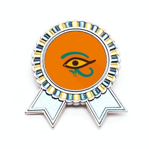 Broche œil de l'Égypte antique pour sublimer votre veste en métal