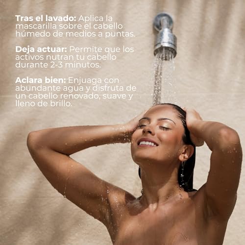 Babaria - Mascarilla de Aceite de Coco, Hidratante y Reestructurante, Apto para Todo Tipo de Cabellos, Vegano - 400 ml - imagen 5