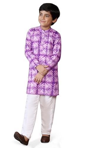Image of Fashion Dream Boys Cotton Blend Geometric Kurta Pyjama Set|Boy Kurta Set|Kurta Pyjama Set|Ethnic Set|Kurta Pyjama|Ethnic Set|Kurta And Payjama Set|Kurta Set