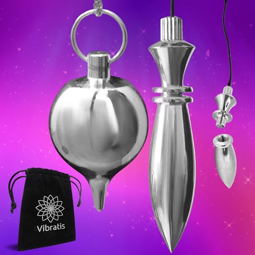 Vibratis - Pendolino Esoterico di Radioestesia Goccia d'Acqua e Pendolo Divinatorio Egizio [GARANTITI A VITA]